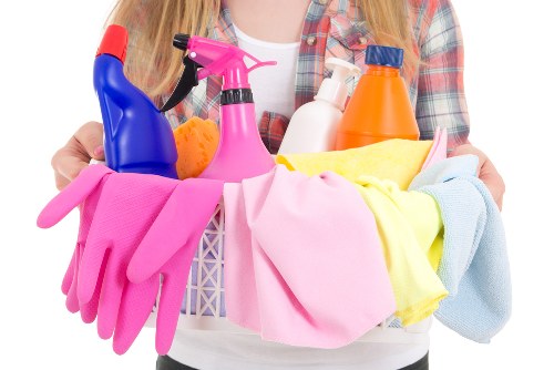 Detailed cleaning service in a West Hampstead office environment