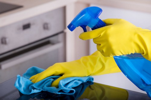 Deep cleaning service for a property in Westhampstead