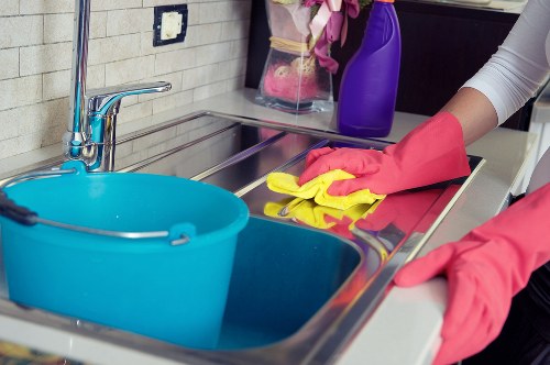 Office cleaning tasks for shared kitchens and meeting rooms in Westhampstead