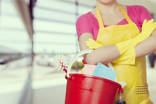 Professional cleaning of curtains in a Westhampstead residential property